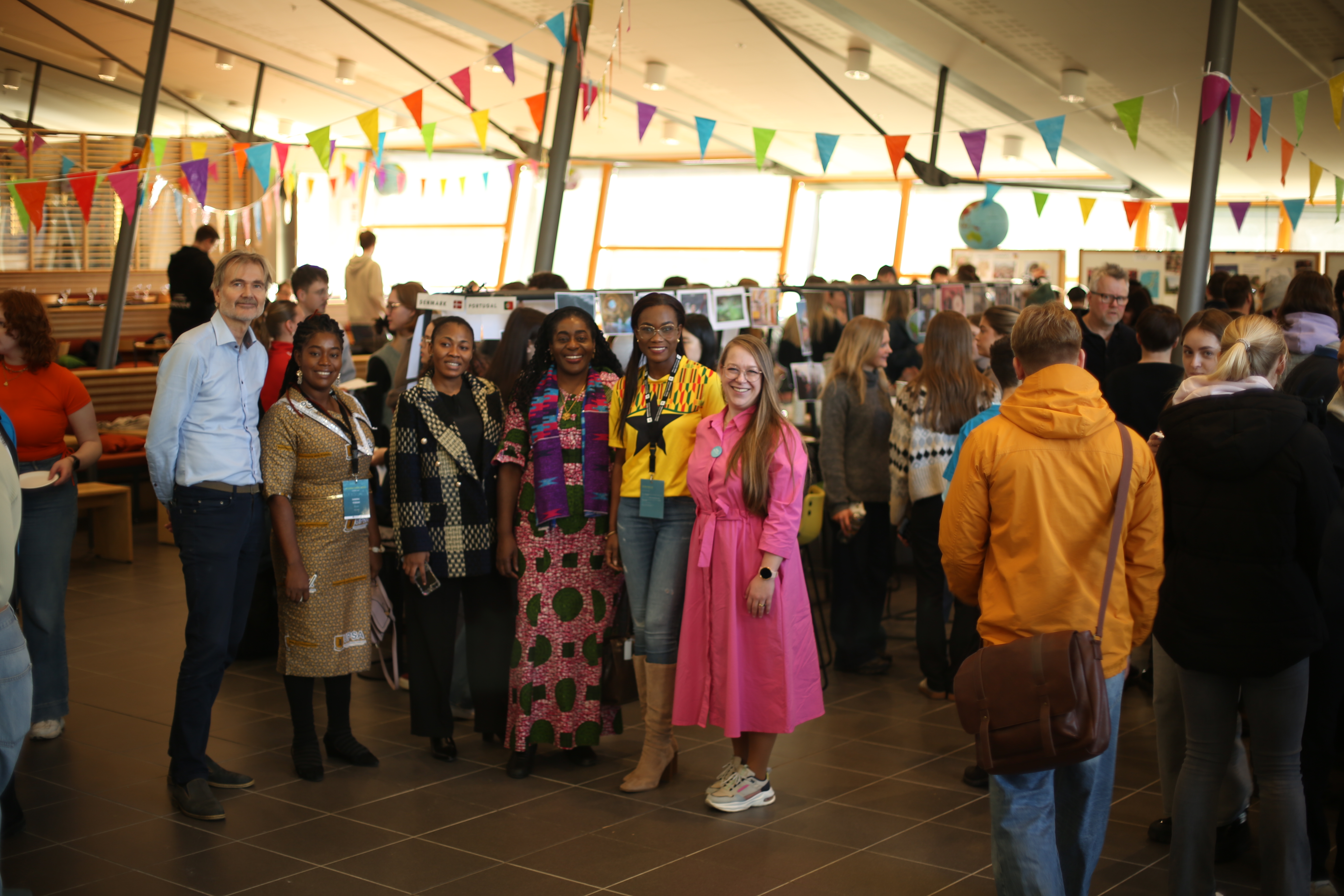 Ghanas ambassadør under internasjonal dag 2025.