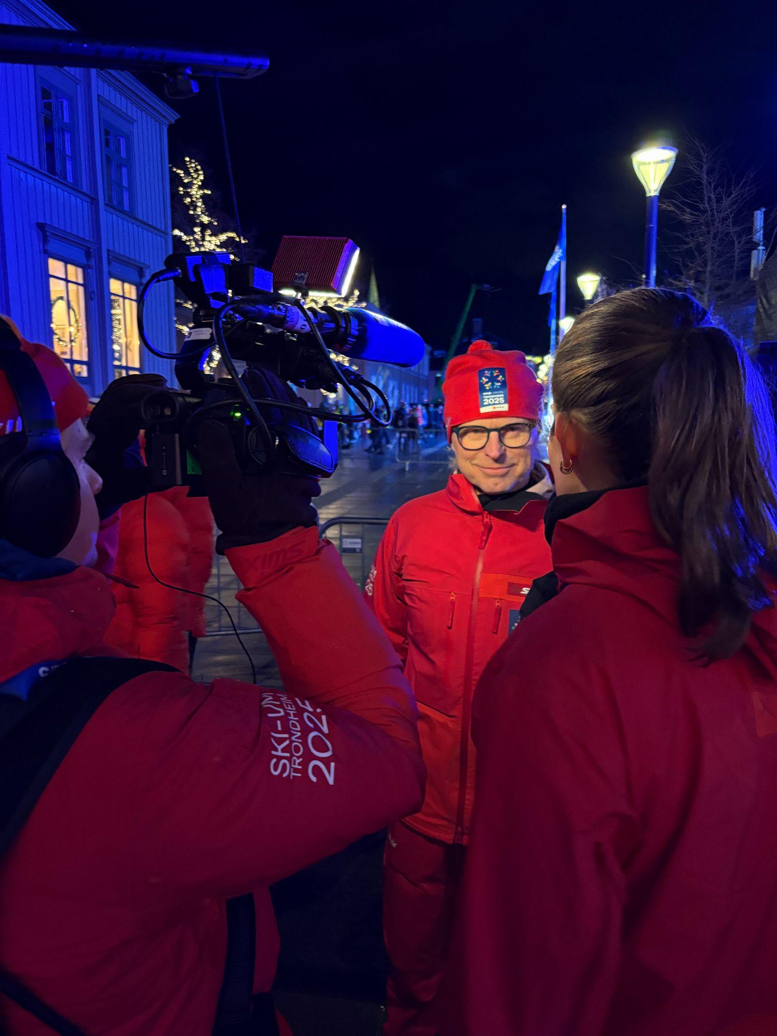 Studenter intervjuer VM-sjef Åge Skinstad