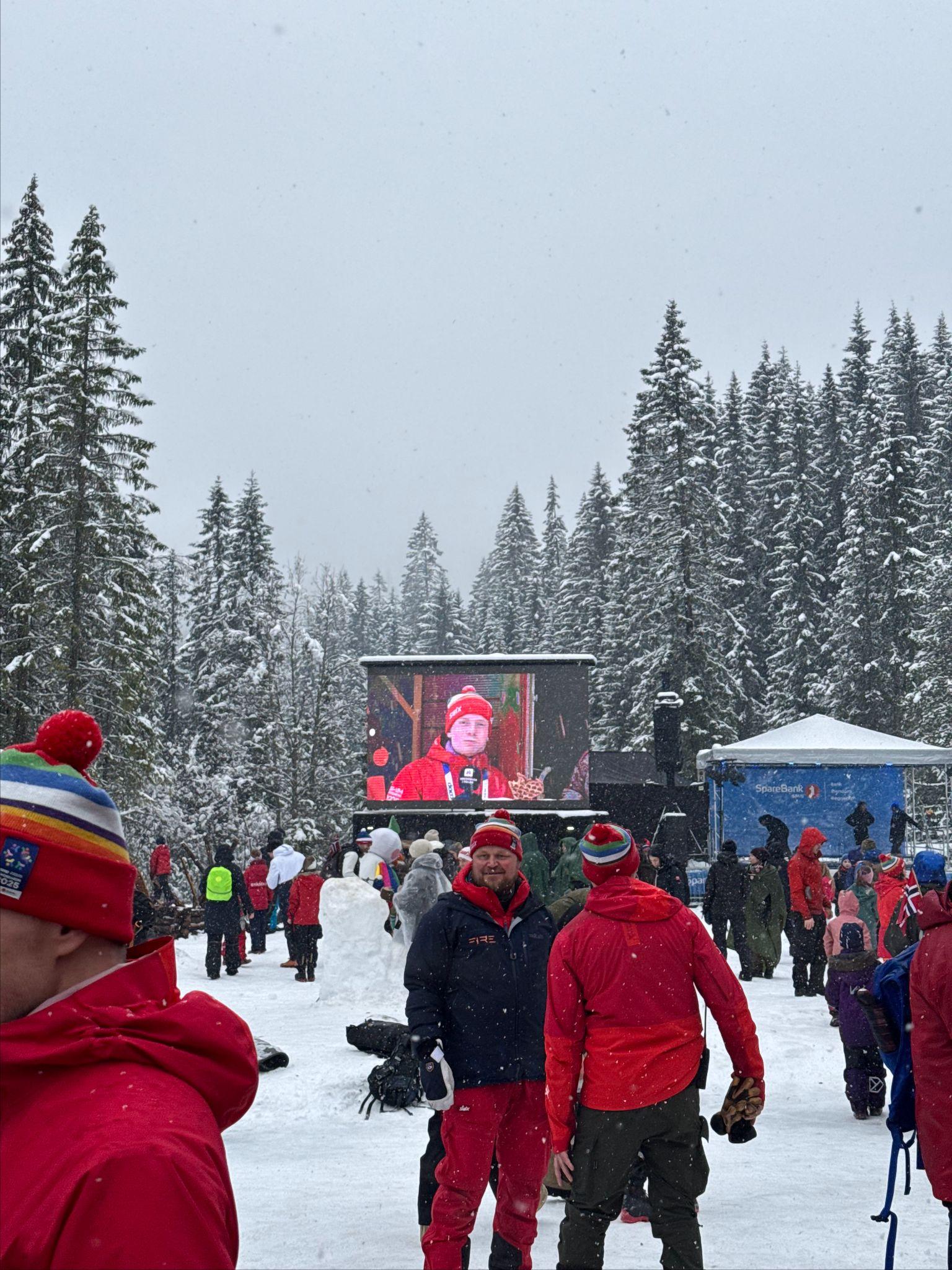 Storskjerm i Granåsen