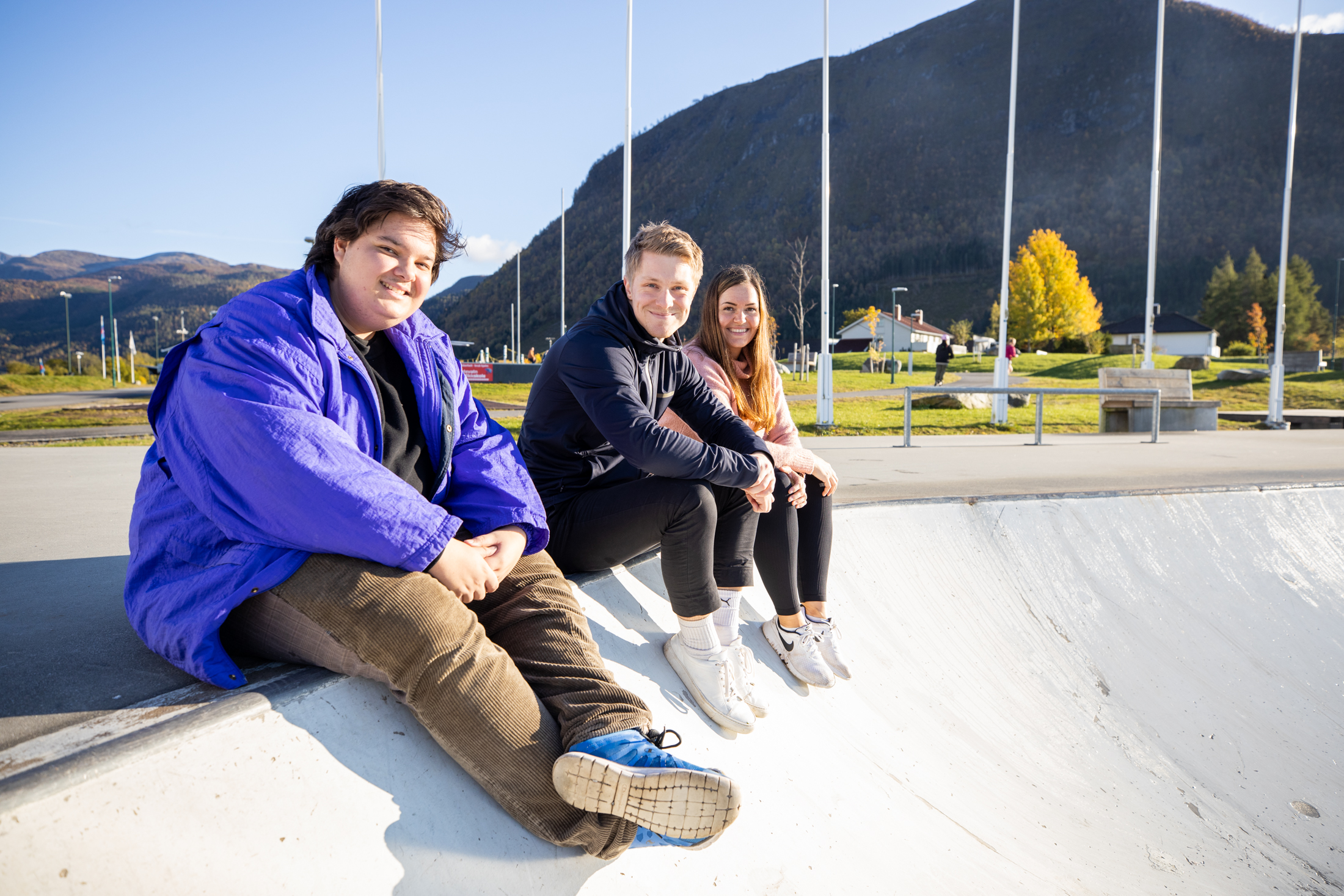 studenter skatepark