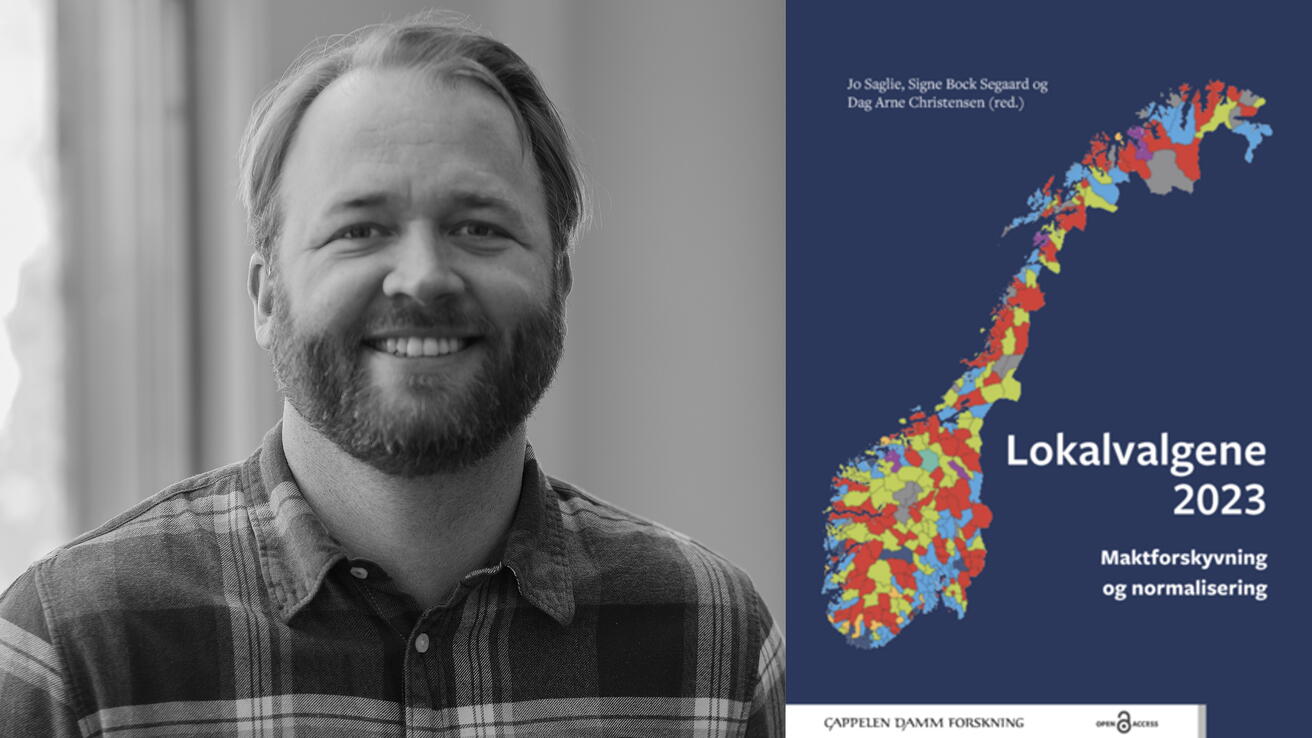 Bjarte Folkestad og ny bok.