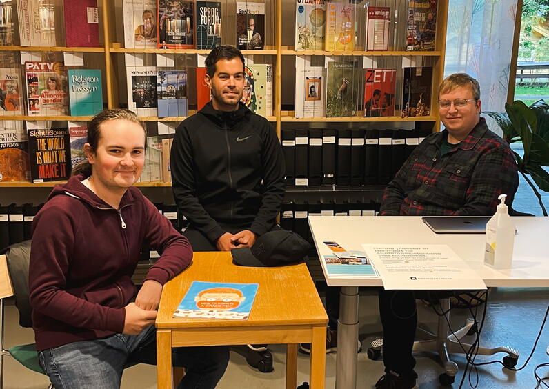 Studentassistenene ved biblioteket