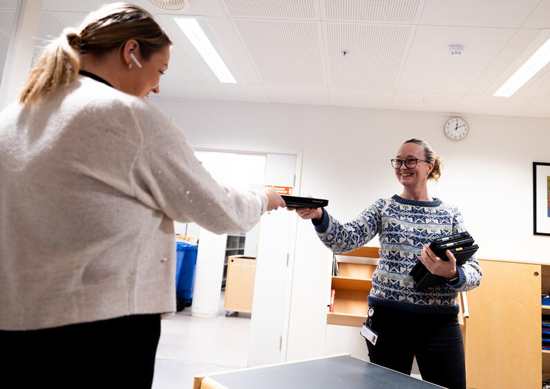 Utlån av iPad på biblioteket